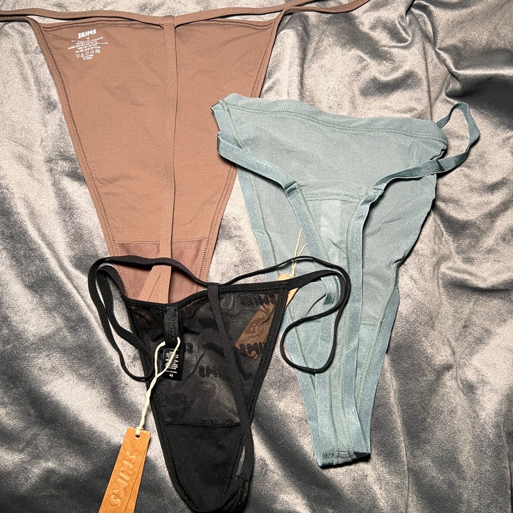 Skims size 4x thong underwear